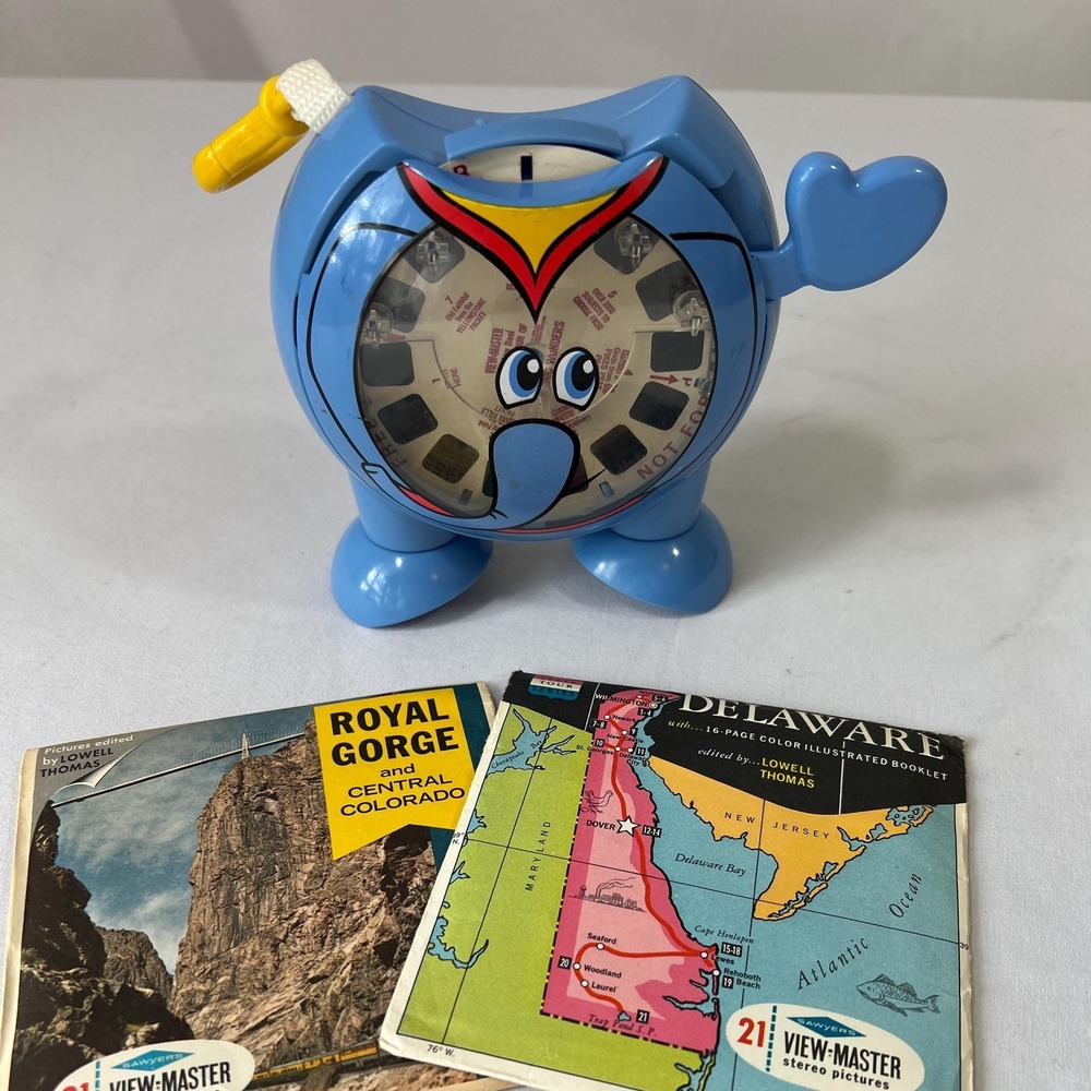 Elephant View-Master 3D Viewer Mattel with View-Master Reels  (3474)